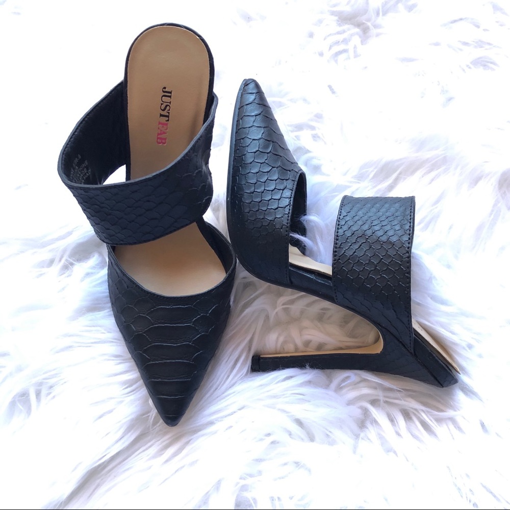Black heels